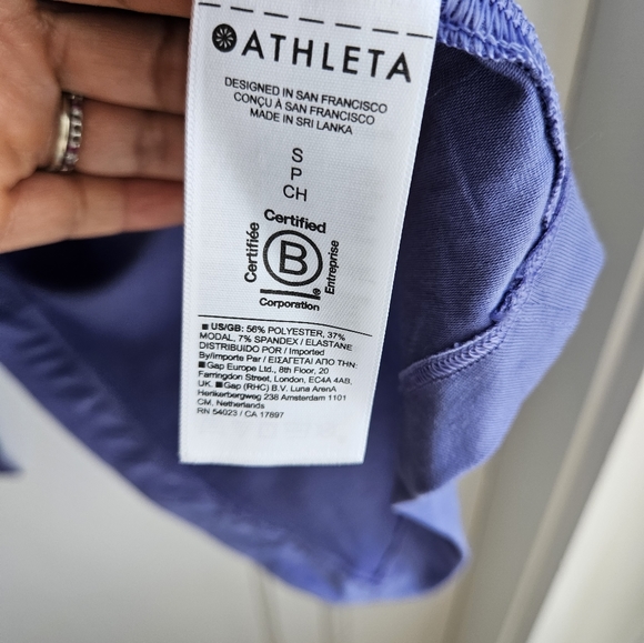 Athleta  Tee Shirt Explore Ample Essence - Picture 12 of 13